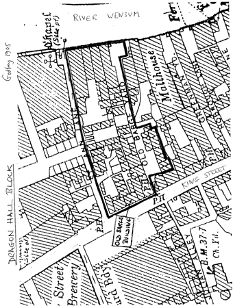 Map of Dragon Hall block