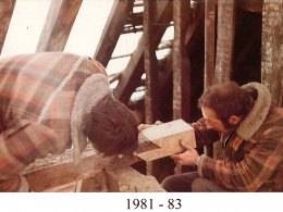1980's Carpenters at work
