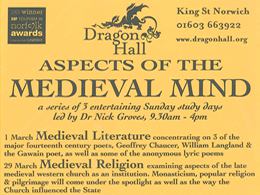 Poster for Study Day - The Medieval Mind